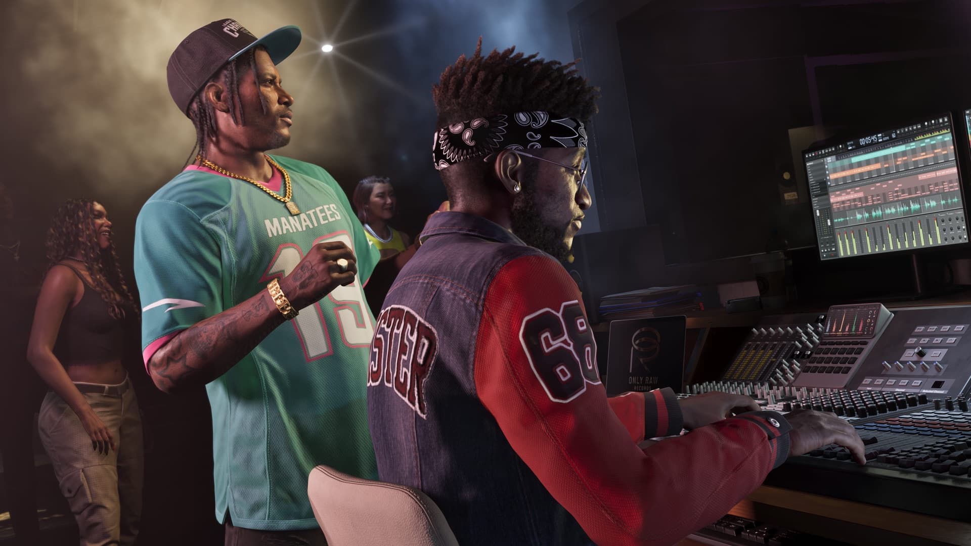 DreQuan Priest 04 — official GTA VI screenshot featuring drequan priest, published in Rockstar Games’ downloadable media library.
