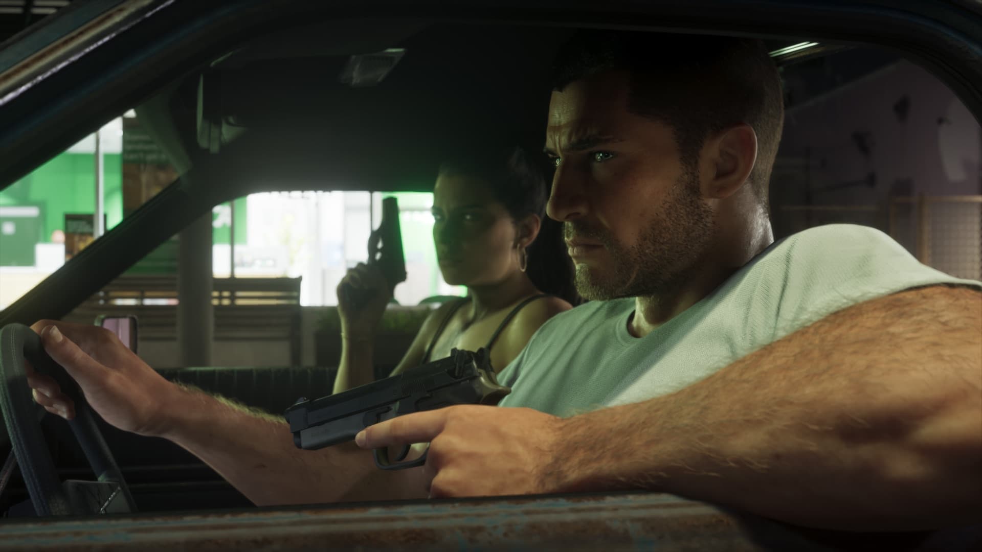 Jason And Lucia 06 — official GTA VI screenshot featuring jason duval, published in Rockstar Games’ downloadable media library.