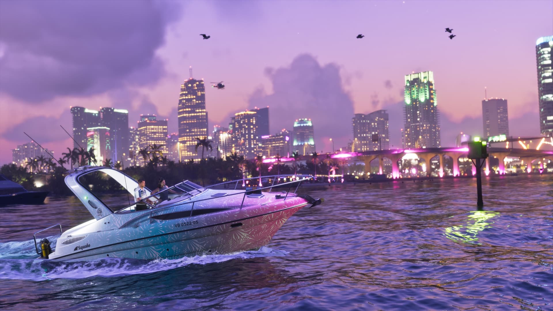 ULTIMATE EDITION SQUALO 01 — official GTA VI screenshot featuring Ultimate Edition content, published in Rockstar Games’ downloadable media library.
